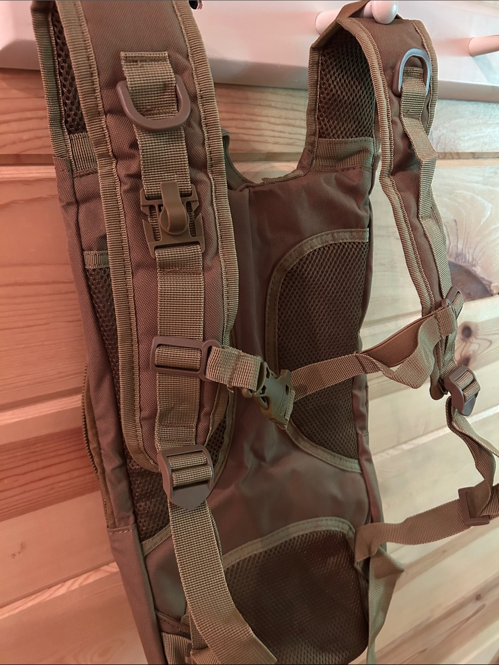 NWT Olive Tactical Sling Backpack with MOLLE - Picture 7 of 7